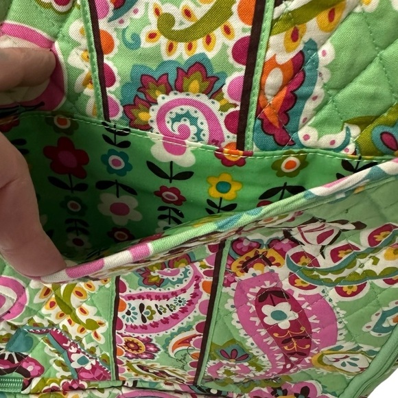 Vera Bradley Tutti Frutti Floral Paisley Quilted Backpack
